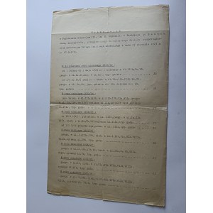 LIST OF CLASSES TARNOPOL STATE GYMNASIUM IM KOPERNIK, JAN BAUER 1923, STAMP