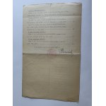 LIST OF CLASSES TARNOPOL STATE GYMNASIUM IM KOPERNIK, JAN BAUER 1923, STAMP