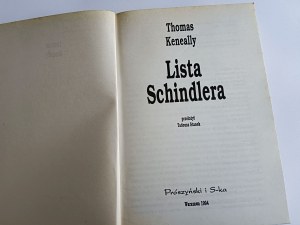 THOMAS KENEALLY, SCHINDLER'S LIST