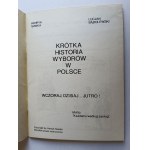 HENRYK SAWKA, LUCJAN BĄBOLEWSKI, KRÓTKA HISTORIA WYBORÓW W POLSCE