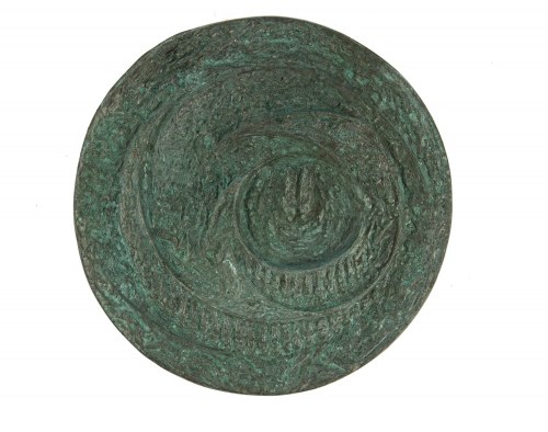 Bronisław Chromy (1925 Leńcze k. Lanckorony - 2017 Kraków), Medal- VII Biennale w Ravennie, 1985