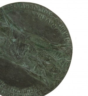 Bronisław Chromy (1925 Leńcze k. Lanckorony - 2017 Kraków), Medal- VII Biennale w Ravennie, 1985