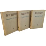 GALSWORTHY John - THE Saga of the FORSYTE FAMILY, A MODERN COMEDY, THE END OF A CHAPTER, ON THE FORSYTE'S GHOST (10 volumes), PIW Warsaw 1956/57.