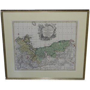 Pomerania TABULA GENERALIS TOTIUS POMERANIAE Lotter 1759