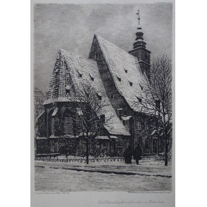 Wrocław Chiesa di San Cristoforo Hugo Ulbrich 1915
