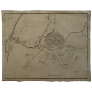 Gdańsk, plan oblężenia, 1813