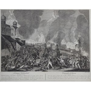 Salvatore Cardelli, L'incendio di Mosca nel 1812 Пожаръ Мockoвckoй L'incendio di Moscva