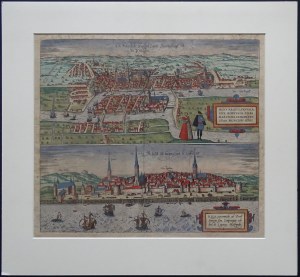 Królewiec Ryga Georg Braun Frans Hogenberg 1581