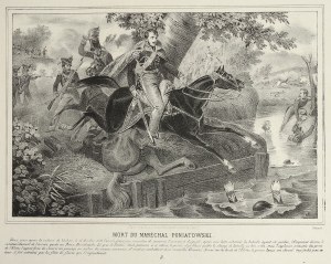 Kníže Joseph Poniatowski Smrt vévody z Bes et Dubreuil 1825