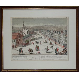 Municipio di Breslavia e parte meridionale della Piazza del Mercato, Werner, Probst 1760