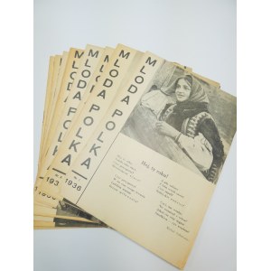 Młoda Polka rocznik 1936 nr 1-12 ROK 11