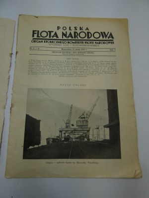Národní loďstvo Roč. 1 č. 5-6 orgán Národního výboru pro loďstvo / redakce Radoslaw Krajewski a Stanislaw Lech-Tomczak.