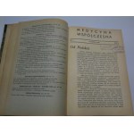 Medycyna Współczesna 1935 ROK I kompletny oprawiony rocznik