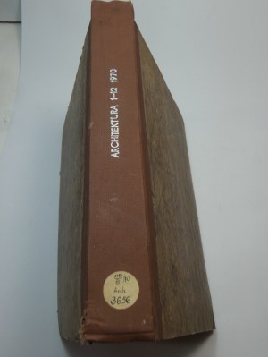 Architecture 1970 XXIV Monthly