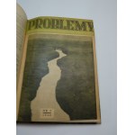 Problemy miesięcznik 1956 VI kompletny oprawiony rocznik