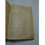 Problemy miesięcznik 1956 VI kompletny oprawiony rocznik
