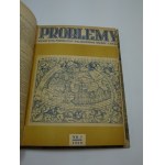 Problemy miesięcznik 1956 VI kompletny oprawiony rocznik