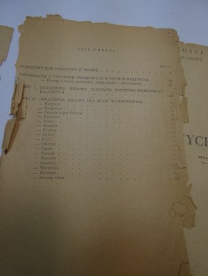 Adresář poštovních směrovacích čísel 1972 / Ministerstvo spojů