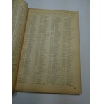 Spis pocztowych oznaczeń kodowych 1972 / Ministerstwo Łączności