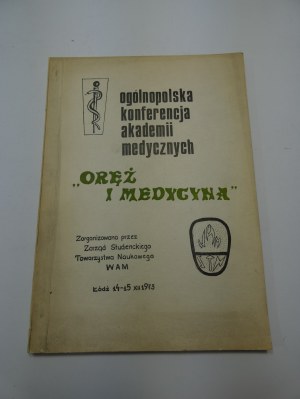 Zbraně a lékařství WAM Vojenská lékařská akademie 1973