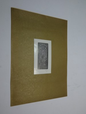 Scena Lalkowa - Teatr Lubuski Zielona Góra Exlibris Stanisław Para sygnowany 1984 ekslibris