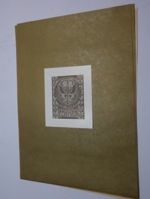 Garrison Club Zary Exlibris of the Adam Mckiewicz Library Stanislaw Para signed.