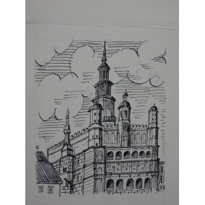 Zbigniew Lengren - Díla slavných zedníků a architektů - Poznaňská radnice - 500 hádanek o Poznani a Velkopolsku Poznaň