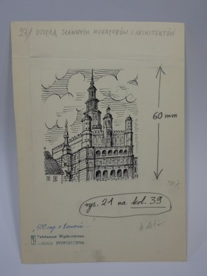 Zbigniew Lengren - Opere di famosi muratori e architetti - Municipio di Poznań - 500 indovinelli su Poznań e la Grande Polonia Poznań