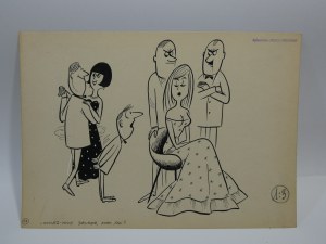 MIKLASZEWSKI Gwidon (1912-1999) - VOULEZ VOUS DANSER AVEC MOI?