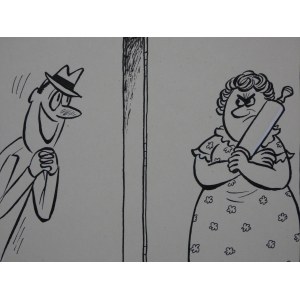 MIKLASZEWSKI Gwidon (1912-1999) - QUE TU ES GENTILLE AVEC MOI !