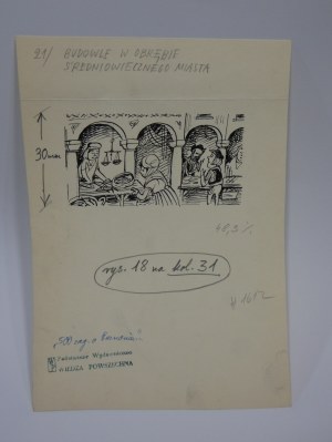 Zbigniew Lengren - Edifici della città medievale - 500 indovinelli su Poznań e la Grande Polonia