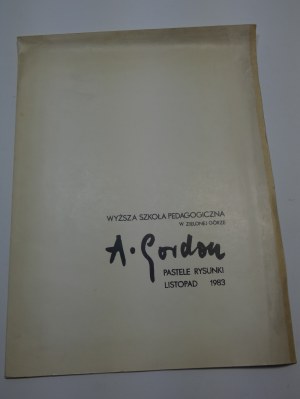 Andrew Gordon Erotic screenprint 35/100 signed pastel drawings
