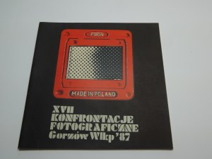 XVII [Sedmnácté] fotografické konfrontace Gorzów Wlkp., květen 1987 : katalog / [sestavili Józef Czerniewicz a Marian Łazarski].