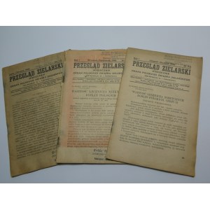 Przegląd Zielarski 1945 pierwszy rok kompletny Turowska