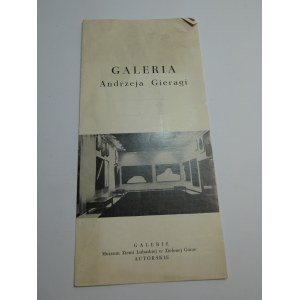 Galeria Andrzeja Gieragi : [katalog] / [tekst Czesław Sobkowiak ; zdj. Marek Woźniak].