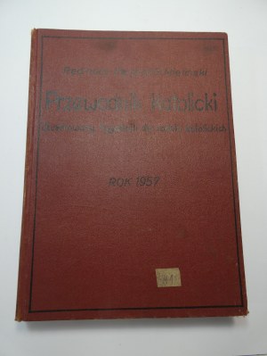 Przewodnik Katolicki tygodnik ilustrowany 1957