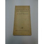 Zakopane : perspective plan Korosodowicz 1957