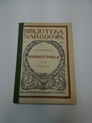 Powrót posła Niemcewicz 1924