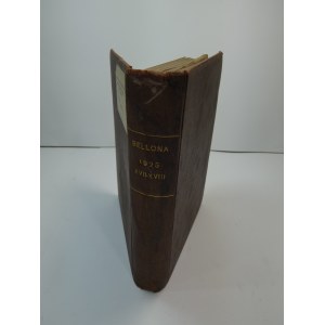 Bellona 1925 Rok 8 Tom XVII Tom XVIII kompletny oprawiony WAM ŁÓDŹ