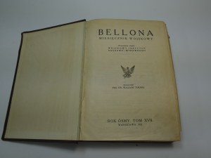 Bellona 1925 Rok 8 Tom XVII Tom XVIII kompletny oprawiony WAM ŁÓDŹ