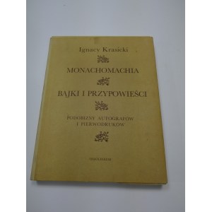 Monachomachia : (reprodukcja autografu) / Ignacy Krasicki TEKA