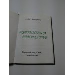 Memoirs of memory / Michal Budzynski autographed by the author
