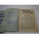 Poradnik Muzyczny ROK II 1948 Nos. 4, 5, 6-7, 8-9, 10, 11, 12