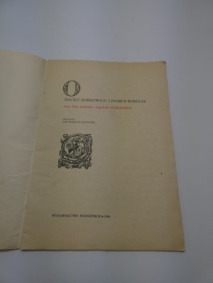 About Maciek Borkowic ; ill. Jan Marcin Szancer