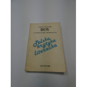 Boy o literaturze niemoralnej Żeleński