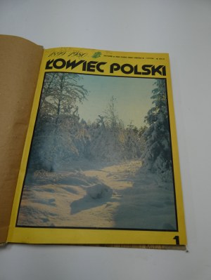 Łowiec Polski 1980 No. 1-14 first biannual