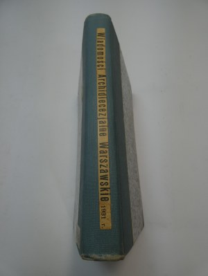 Warsaw Archdiocesan News Year XXI 1935 bound yearbook