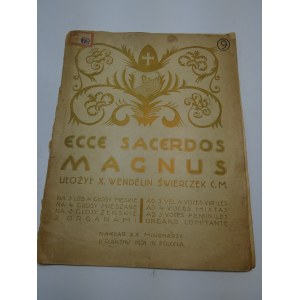 Ecce sacerdos magnus Spruce 1931