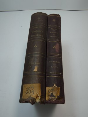 Martin Lehrbuch der Anatomie der Haustiere Veterinary Medicine