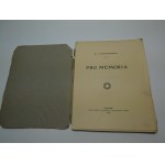Pro memoria Rostworowski 1907